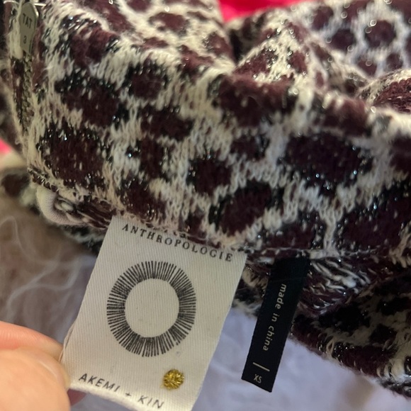 FINAL PRICE Anthropologie Akemi + Kin Textured Knit Top - Picture 6 of 7